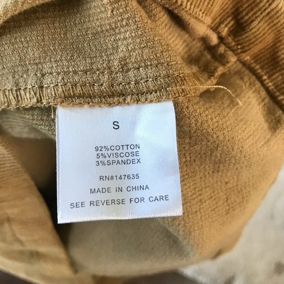 ✨ NWT Camel Corduroy Lace Up Tassel Dress - Picture 11 of 11